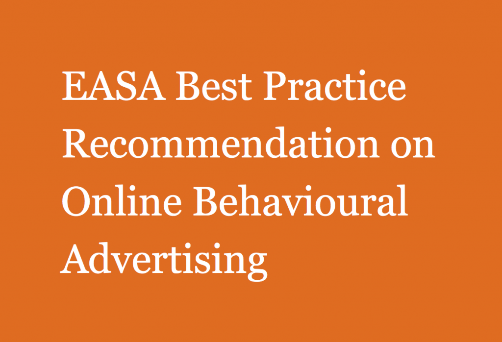 The European Advertising Standards Alliance (EASA) Best Practice ...